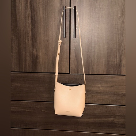 SAMARA vegan leather cross body with button closure - Picture 2 of 11